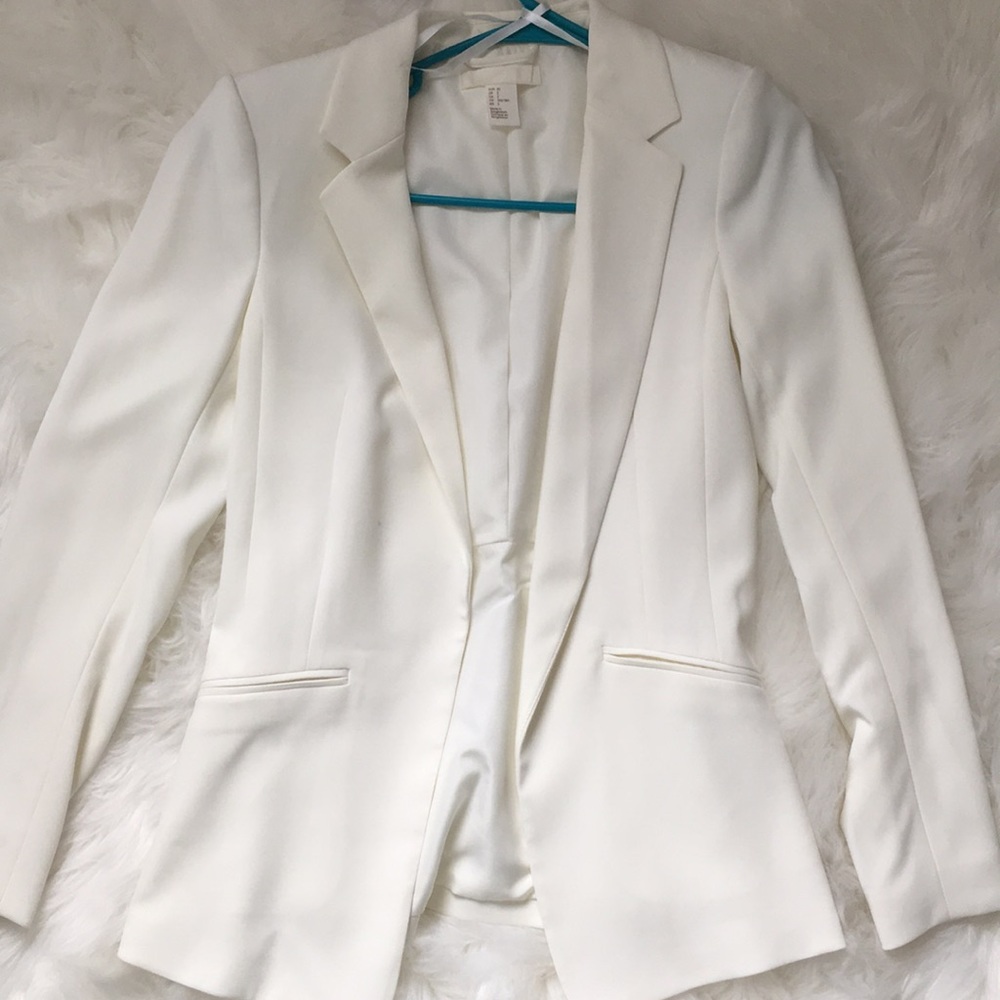 White blazer